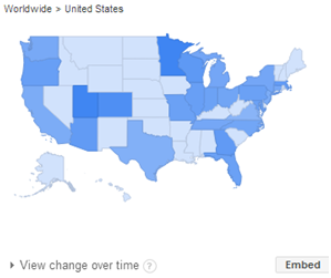 Region wise Keyword Popularity on Youtube Region wise Keyword Popularity on Youtube