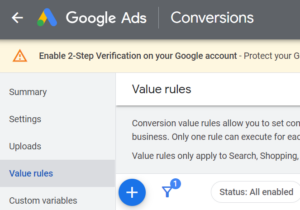 Value Rules